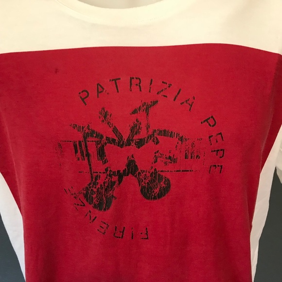 Designer Men's T-shirt, Patrizia Pepe - Picture 2 of 6